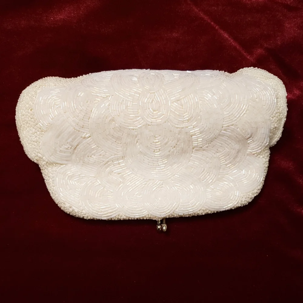 Antique Beaded Bag - Picture 2 of 5